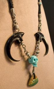Jennifer Inge custom jewelry piece for Johnny Depp 